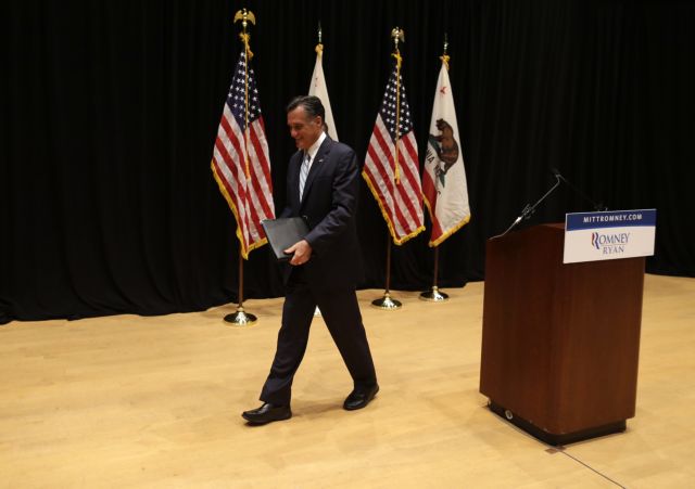 Μόνο λεφτά από την κυβέρνηση θέλουν, κατά τον Ρόμνεϊ, οι ψηφοφόροι του Ομπάμα